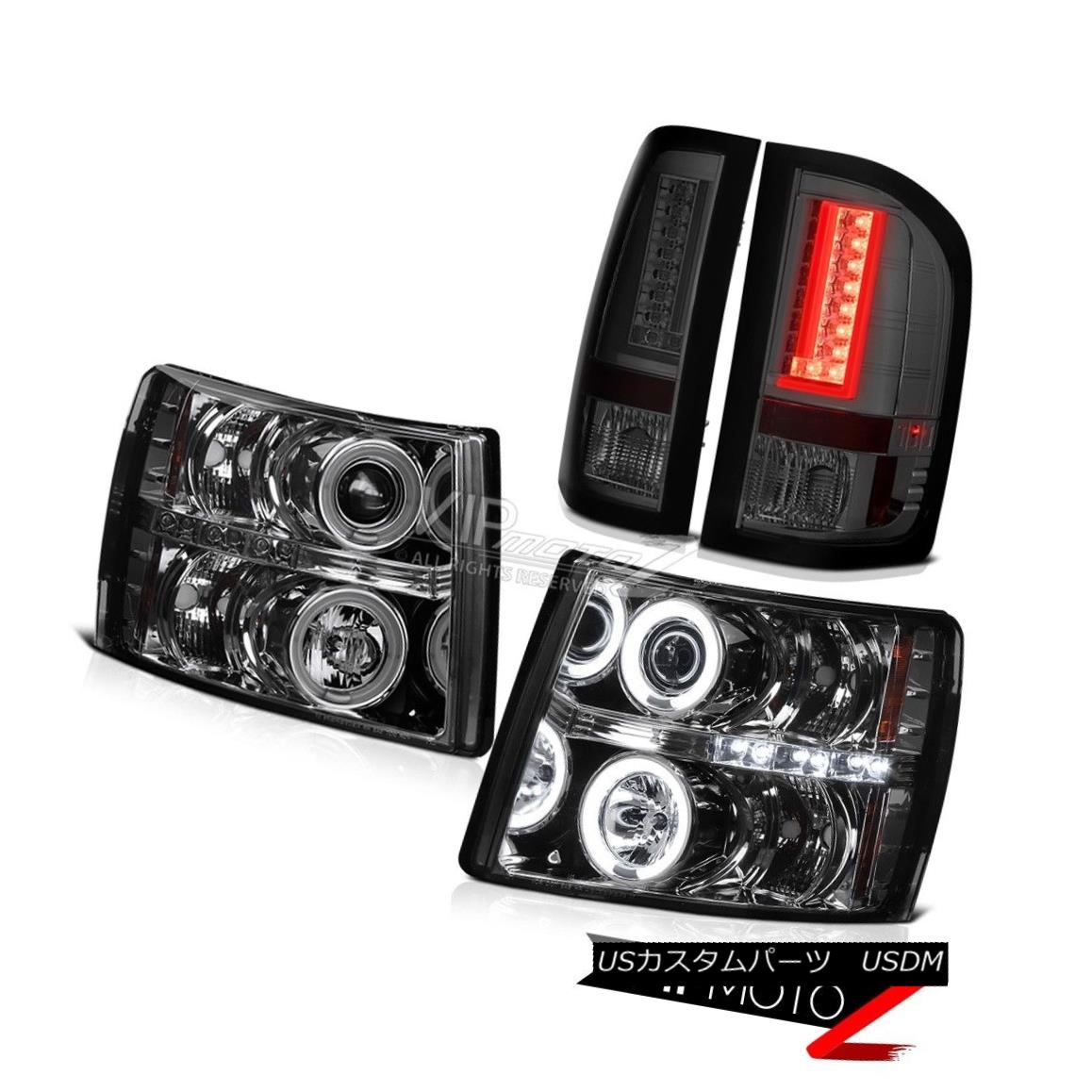 テールライト 2007-2013 Silverado 1500 Rear Brake Lamps Headlights Tron Tube CCFL Ring Newest 2007-2013 Silverado 1500リアブレーキランプヘッドライトTronチューブCCFLリング最新 【並行輸入品】