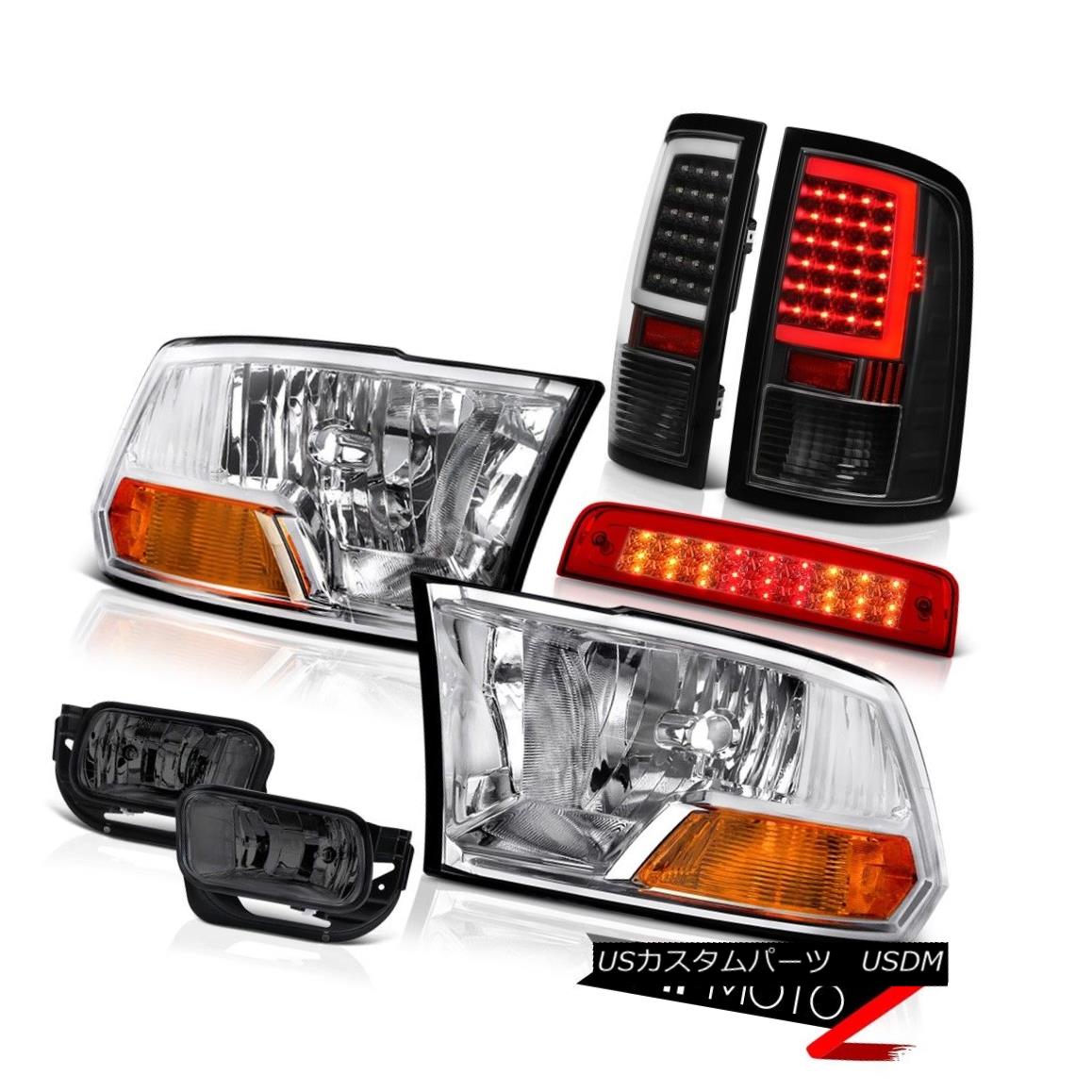 テールライト 09 18 Dodge Ram 2500 Tail Lights Brake Light Fog Factory Style Headlights 09 18 Dodge Ram 2500テールライトブレーキライトフォグ工場スタイルヘッドライト Kpadf Org Np