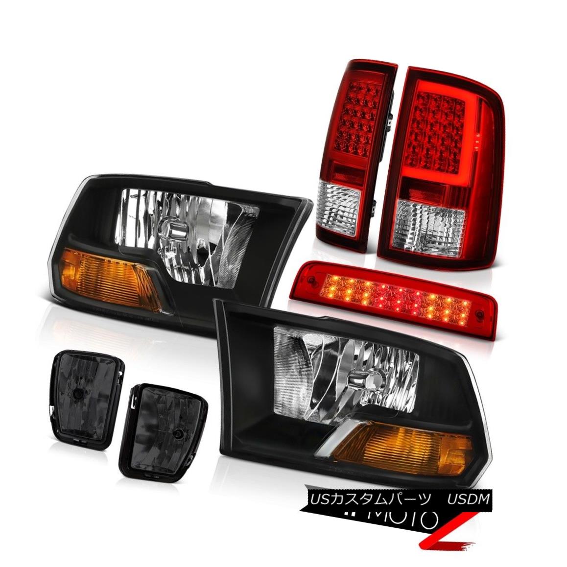 テールライト 13-18 Dodge RAM 1500 Tail Light 3rd Brake Fog Lamp Factory Style Headlight SET 13-18 Dodge RAM 1500テールライト3rdブレーキフォグランプ工場スタイルヘッドライトSET 【並行輸入品】