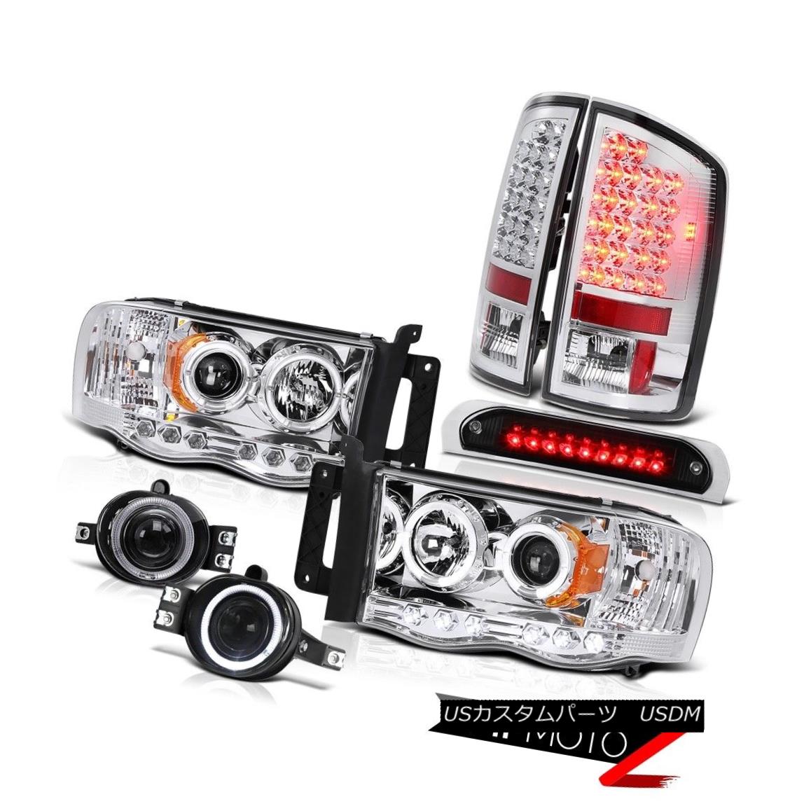 テールライト 02 03 04 05 Ram LED Headlight Brake Tail Lights Projector Foglight High Stop Blk 02 03 04 05ラムLEDヘッドライトブレーキテールライトプロジェクターフォグライトハイストップBlk 【並行輸入品】