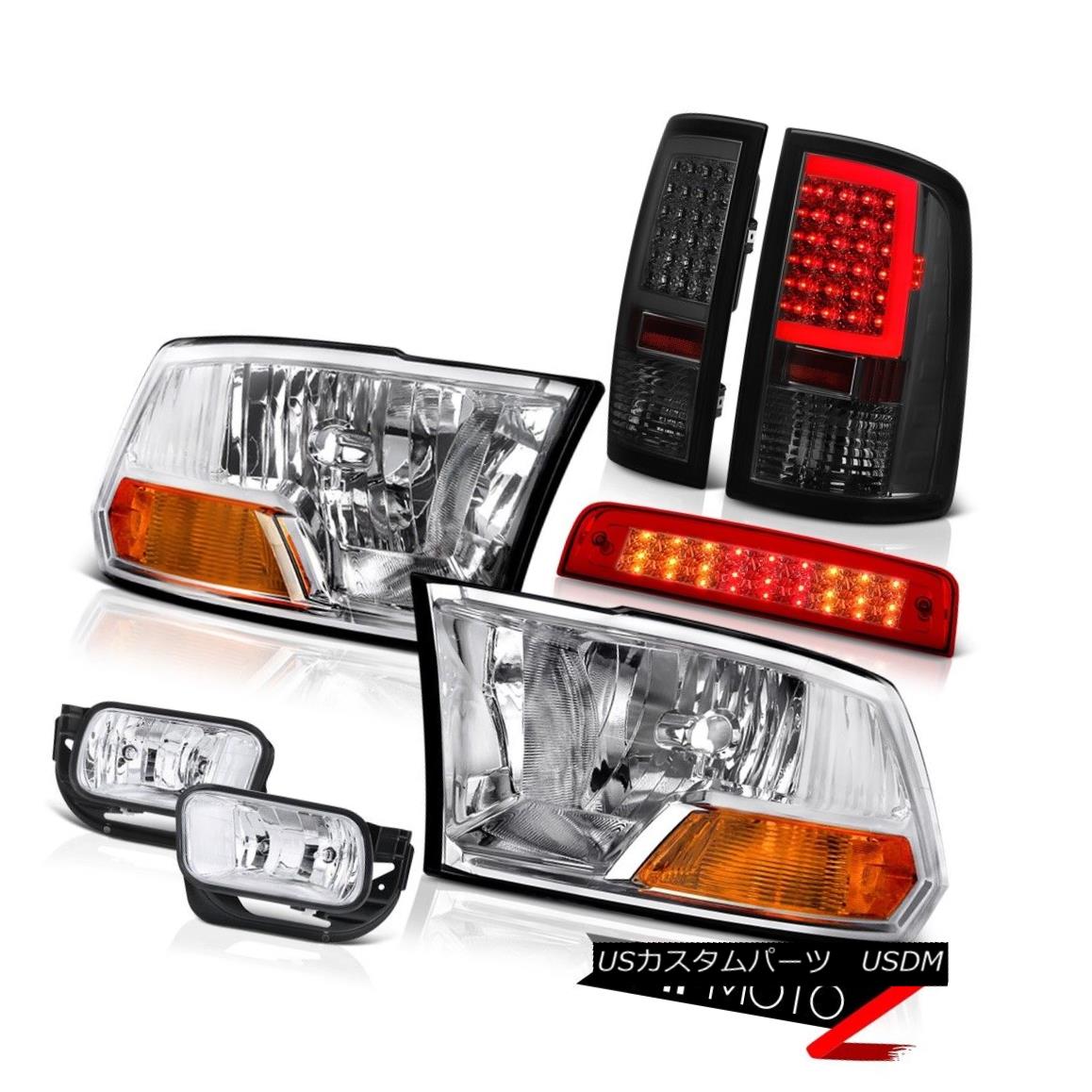 テールライト 09-18 Dodge RAM 2500 Tail Light Brake Fog Lights Factory Style Headlight PAIR 09-18ダッジRAM 2500テールライトブレーキフォグライト工場スタイルヘッドライトペア 【並行輸入品】
