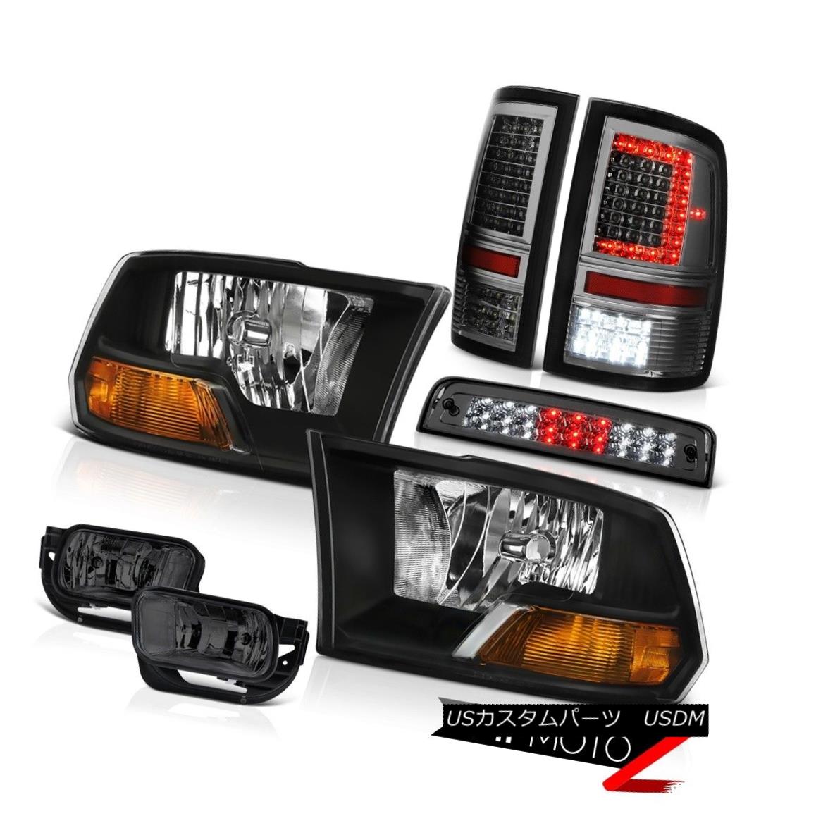 テールライト 09-18 Dodge RAM 2500 Tail Light Fog Lamps Brake Lights Factory Style Headlights 09-18 Dodge RAM 2500テールライトフォグランプブレーキライト工場スタイルヘッドライト 【並行輸入品】