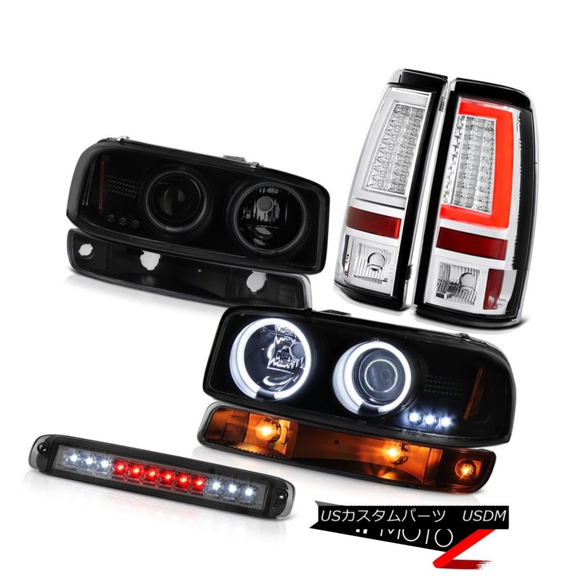テールライト 99-06 Sierra 6.0L Tail Lights Third Brake Lamp Bumper CCFL Headlamps Light Bar 99-06 Sierra 6.0Lテールライト第3ブレーキランプバンパーCCFLヘッドランプライトバー 【並行輸入品】