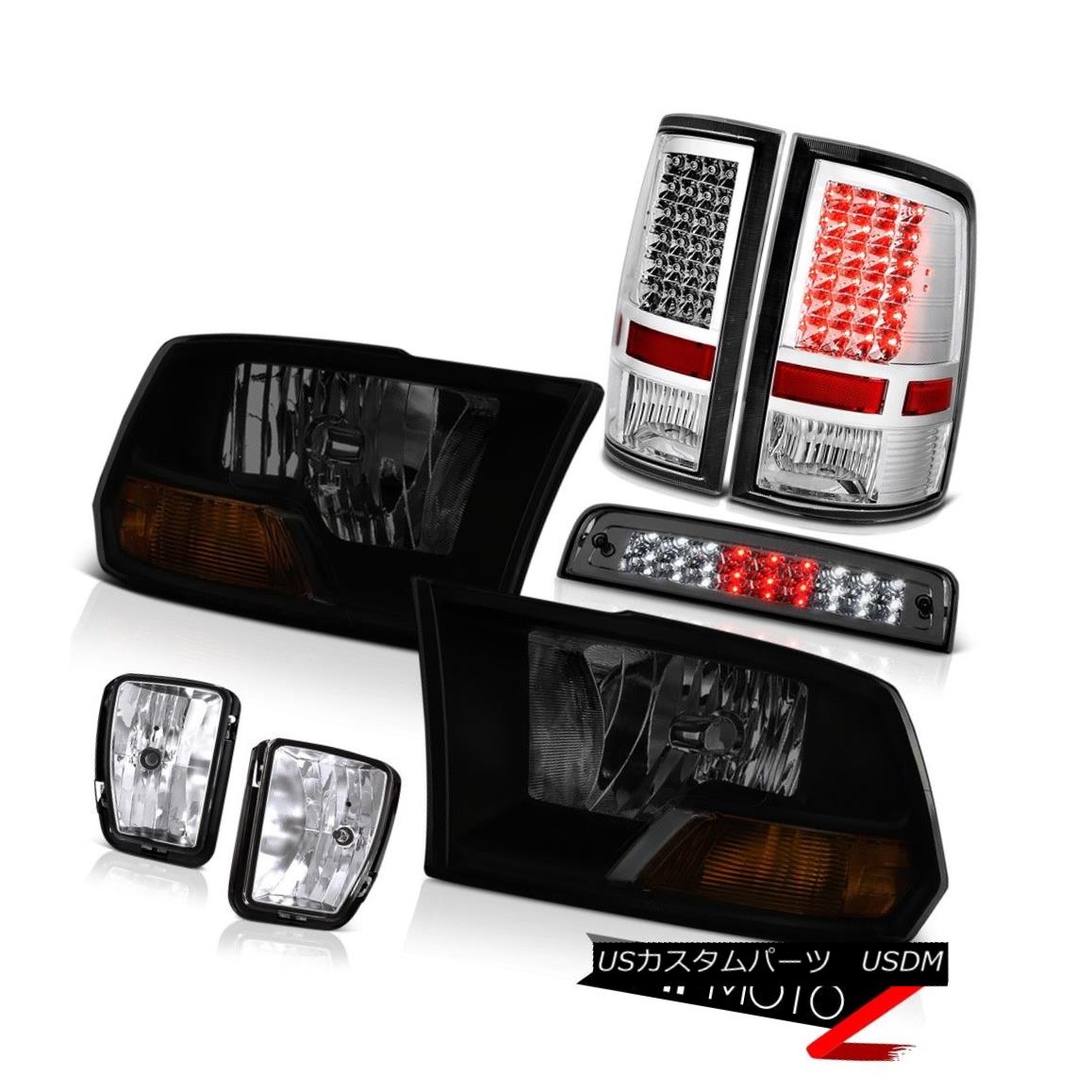 テールライト 2013-2018 Dodge Ram 1500 6.4L 3RD Brake Light Foglights Tail Lamps Headlights 2013-2018 Dodge Ram 1500 6.4L 3RDブレーキライトフォグライトテールランプヘッドライト 【並行輸入品】