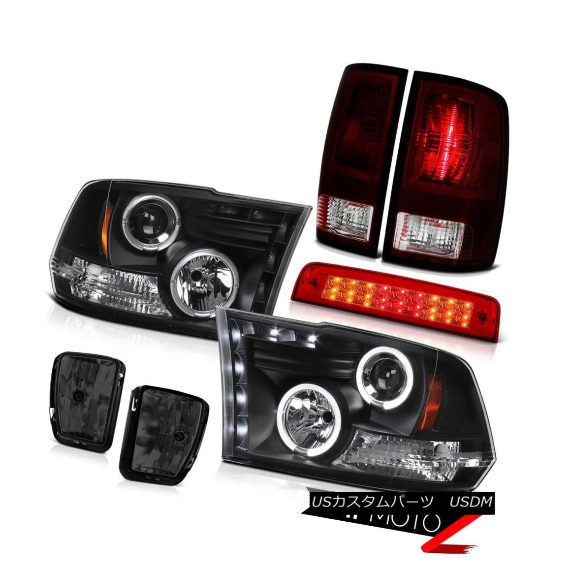 テールライト 2013-2018 Ram 1500 Hfe Wine Red Roof Cargo Light Fog Lamps Tail Headlights LED 2013-2018 Ram 1500 HfeワインレッドルーフカーゴライトフォグランプテールヘッドライトLED 【並行輸入品】