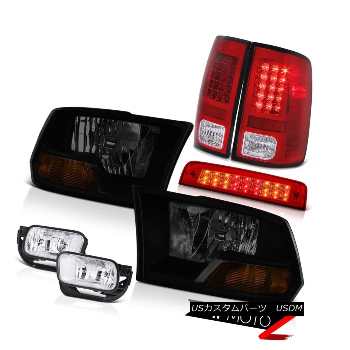 テールライト 2010-2018 Ram 3500 Laramie 3RD Brake Lamp Chrome Foglamps Tail Lamps Headlights 2010-2018 Ram 3500 Laramie 3RDブレーキランプクロームフォグランプテールランプヘッドライト 【並行輸入品】