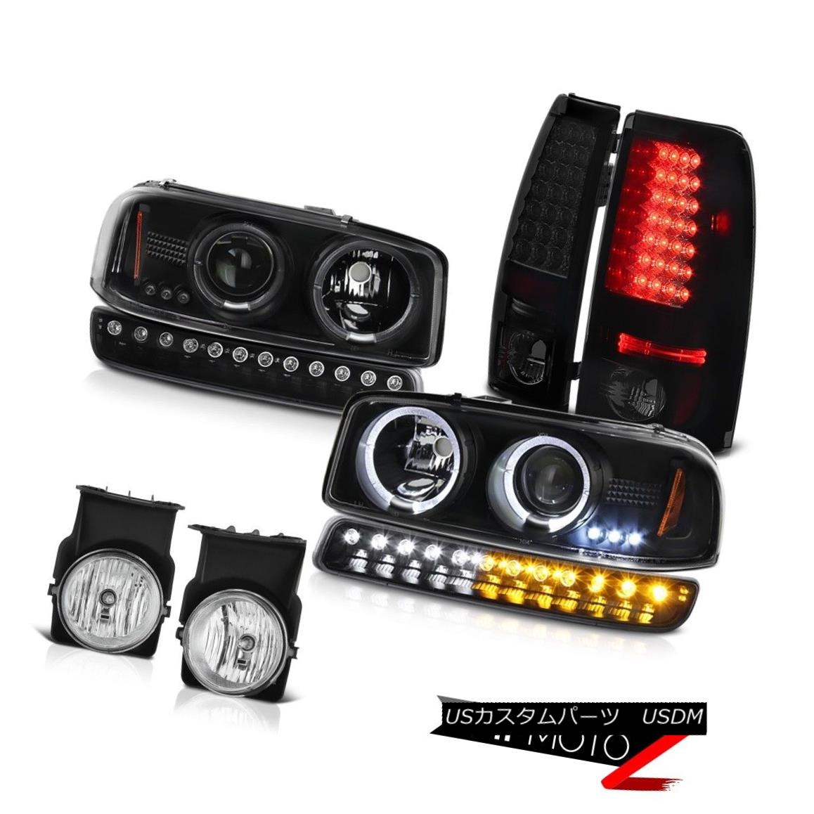 テールライト 2003-2006 Sierra SLE Fog lights parking brake black signal light Headlights SMD 2003-2006シエラSLEフォグライトパーキングブレーキブラックシグナルライトヘッドライトSMD 【並行輸入品】