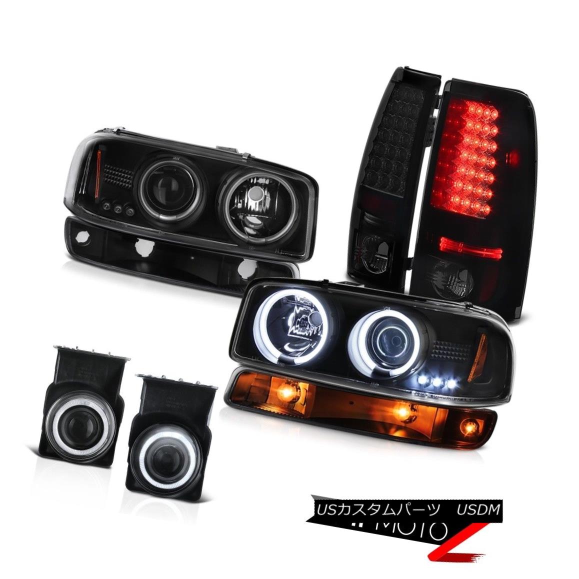 テールライト 03-06 Sierra WT Chrome foglights tail lights black parking light ccfl headlights 03-06シエラWTクロームフォグライトテールライトブラックパーキングライトccflヘッドライト 【並行輸入品】