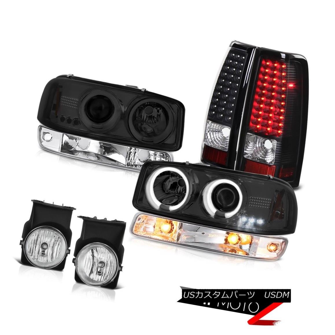 テールライト 03-06 Sierra SLT Chrome foglamps tail brake lamps signal light ccfl headlamps 03-06 Sierra SLTクロームフォグランプテールブレーキランプシグナルライトccflヘッドライト 【並行輸入品】 73,689円