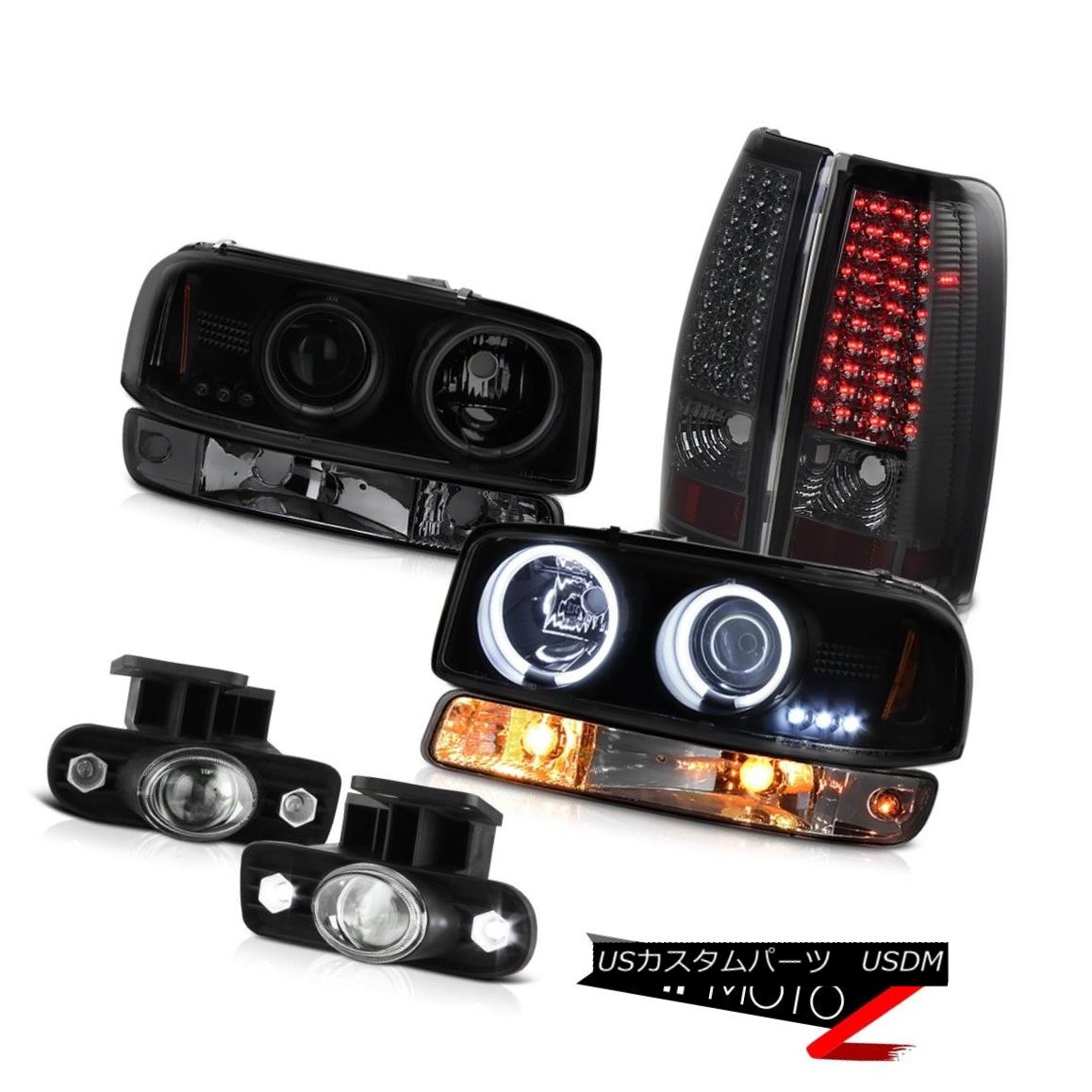 テールライト 99-02 Sierra WT Fog lamps smd tail brake turn signal ccfl projector Headlights 99-02シエラWTフォグランプsmdテールブレーキターンシグナルccflプロジェクターヘッドライト 【並行輸入品】