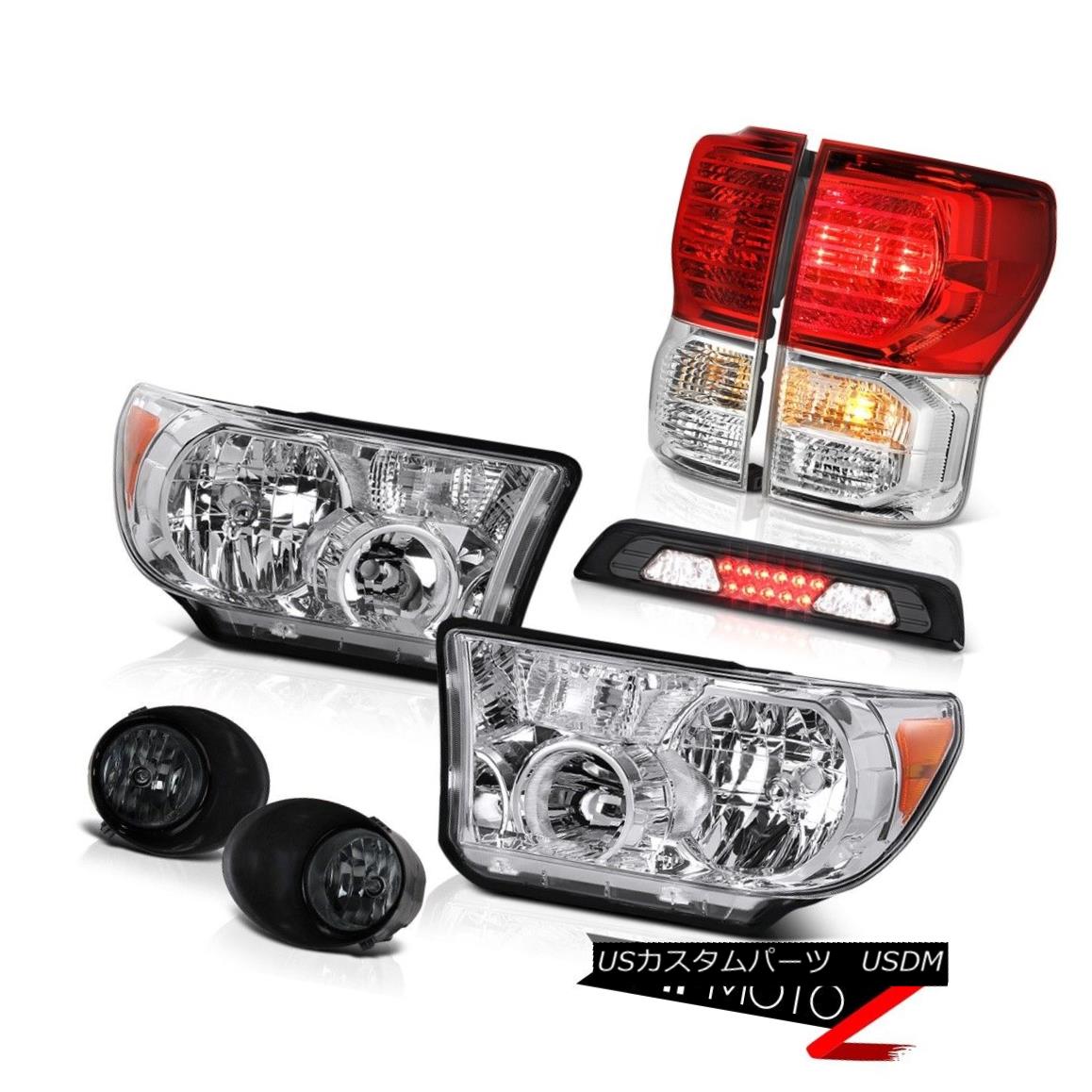 最新の激安 ライト・ランプ-Third Foglamps Smoked Headlights SR5 Tundra Toyota 07-13  テールライト Brake 07-13トヨタトンドラSR5ヘッドライトスモークフォグランプ第3ブレーキライトテールランプ Lamps Tail  Light - fah.co.bw