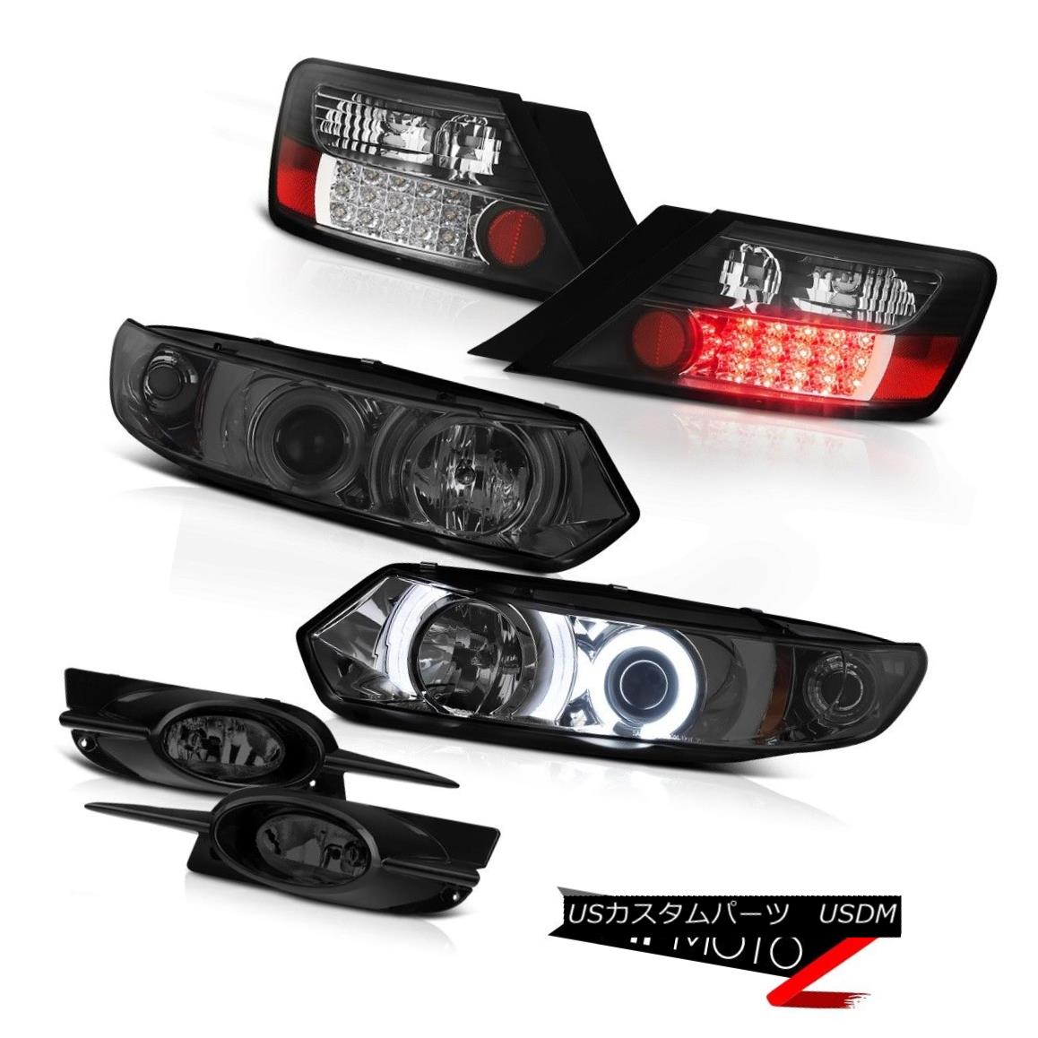テールライト 09-11 Honda Civic 2D SI Devil's Eye CCFL Headlights BLACK LED Tail Light Foglamp 09-11ホンダシビック2D SIデビルズアイCCFLヘッドライトBLACK LEDテールライトフォグライト 【並行輸入品】|カスタムパーツ WORLD倉庫