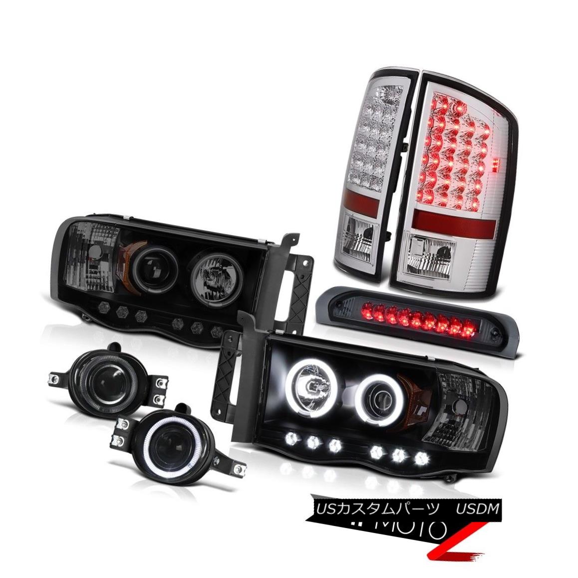 テールライト 2002 2003 Ram Magnum 5.9L ST [BRIGHTEST] CCFL Halo Headlight BRIGHTEST LED Tail 2002 2003ラムマグナム5.9L ST [BLIGHTEST] CCFL HaloヘッドライトBRIGHTEST LED Tail 【並行輸入品】 75,444円