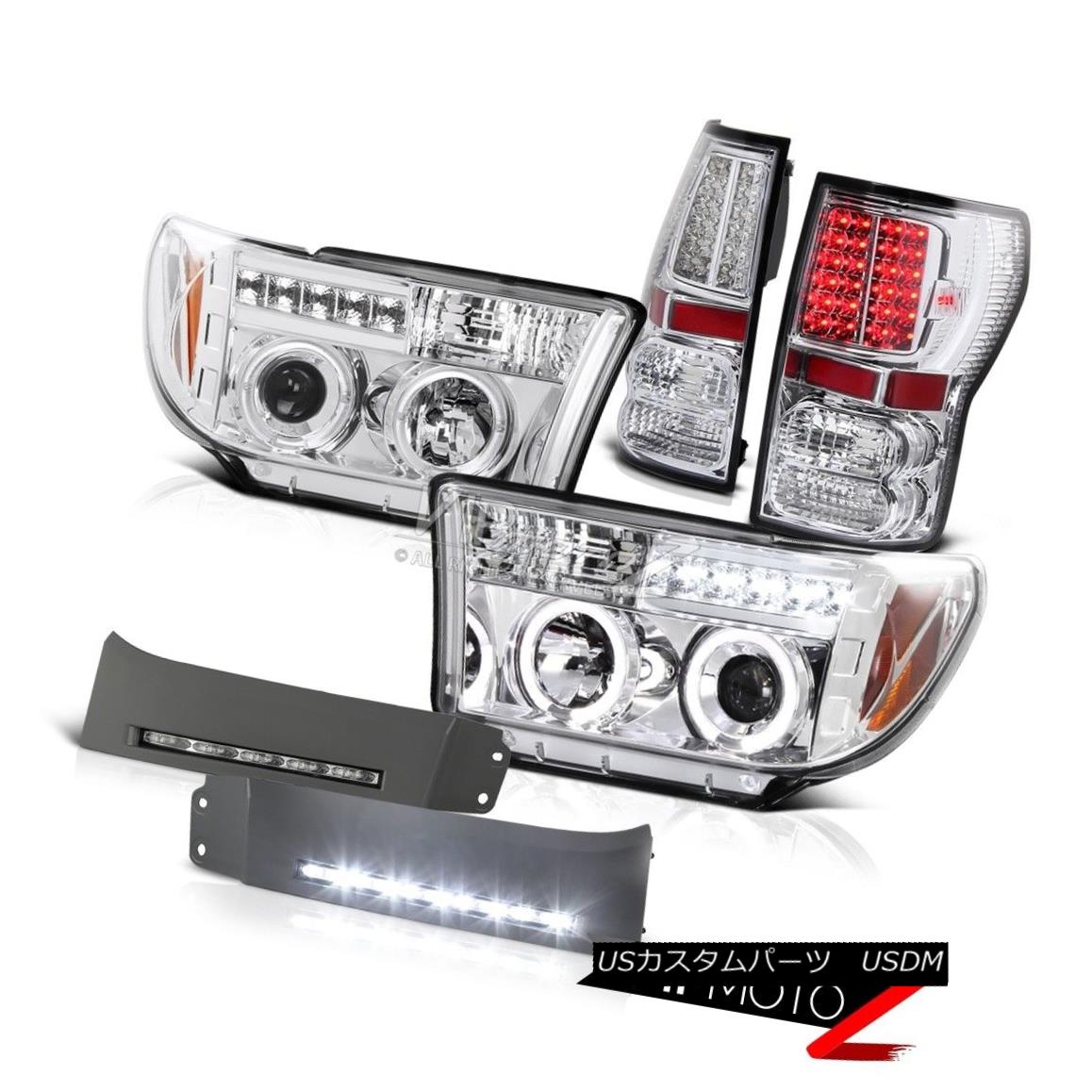 テールライト Toyota Tundra 07-13 3UR-FE V8 5.7L Bumper LED Trim Fog Lamp Headlight Taillights トヨタトンドラ07-13 3UR-FE V8 5.7LバンパーLEDトリムフォグランプヘッドライトテールライト 【並行輸入品】｜カスタムパーツ WORLD倉庫 76,351円