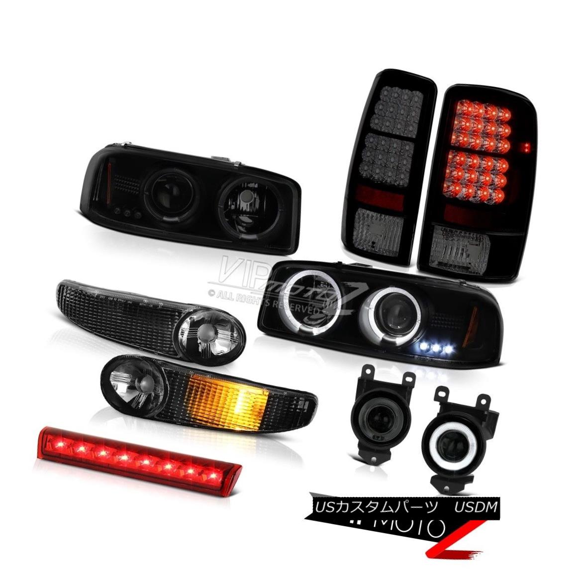 テールライト Halo Denali LED Headlight Rear Brake Lamps Tail Light 01 02 03 04 05 06 Yukon Halo Denali LEDヘッドライトリアブレーキランプテールライト01 02 03 04 05 06ユーコン 【並行輸入品】