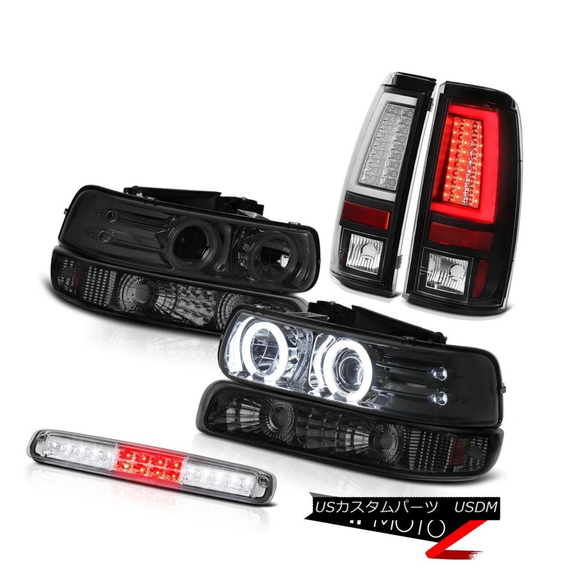 テールライト 1999-2002 Silverado 5.3L Taillamps Smokey Bumper Light Headlights High Stop Cool 1999-2002 Silverado 5.3L Taillampsスモーキーバンパーライトヘッドライトハイストップクール 【並行輸入品】