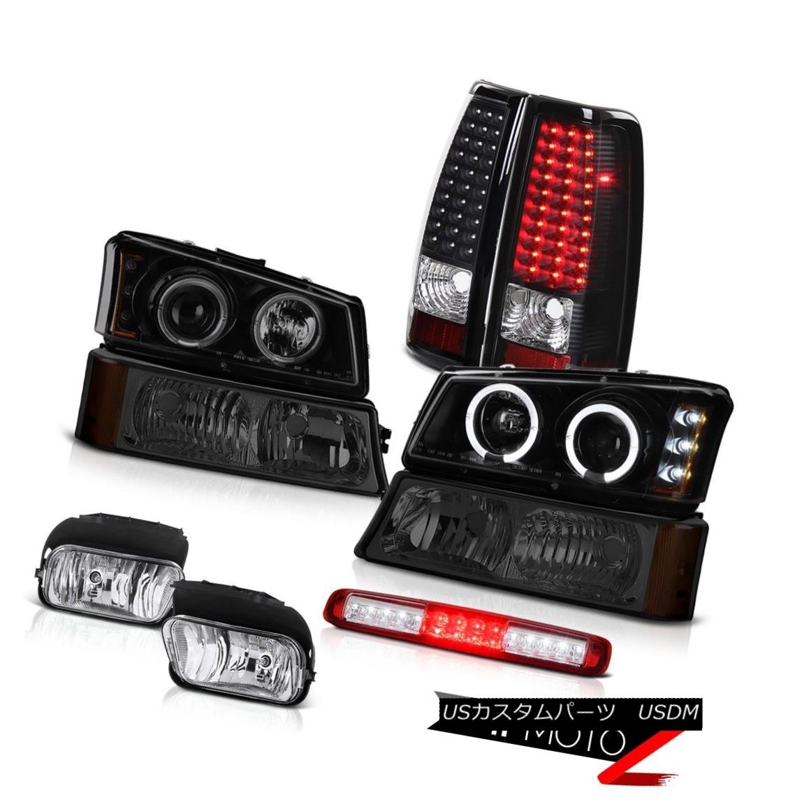 テールライト 03-06 Silverado Fog Lamps Smoked Signal Light 3RD Brake Headlights Rear Lights 03-06 Silveradoフォグランプスモークシグナルライト3RDブレーキヘッドライトリアライト 【並行輸入品】｜カスタムパーツ WORLD倉庫
