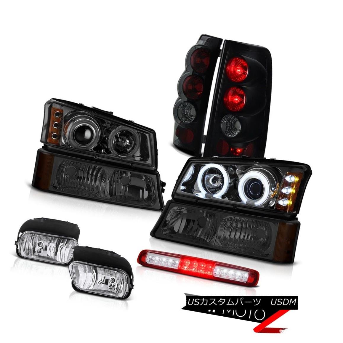 テールライト 03-06 Silverado 1500 Chrome Fog Lamps Signal Lamp 3RD Brake Headlamps Tail Lamps 03-06 Silverado 1500クロームフォグランプ信号ランプ3RDブレーキヘッドランプテールランプ 【並行輸入品】｜カスタムパーツ WORLD倉庫