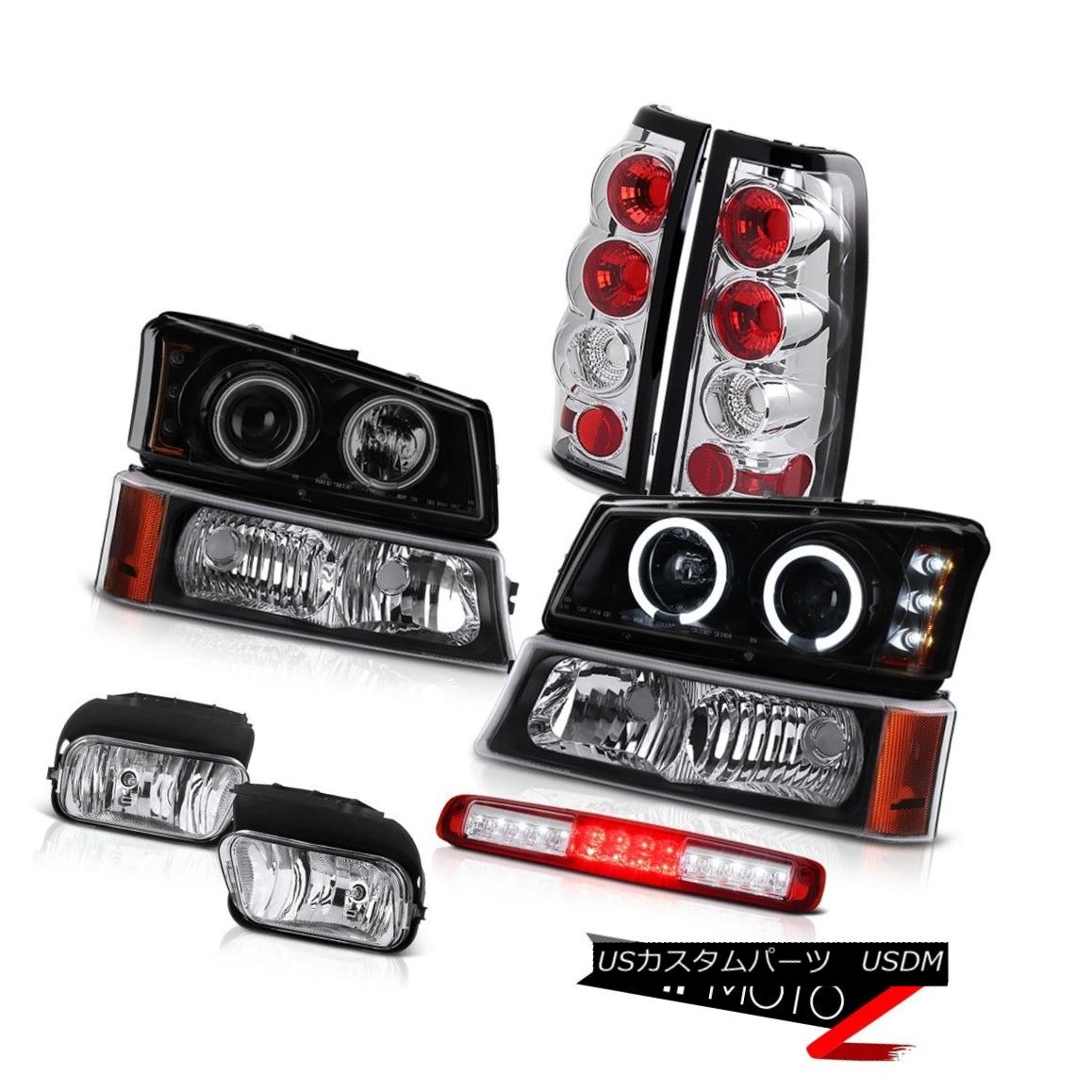 テールライト 03-06 Silverado 3500Hd Foglamps Bumper Light Red 3RD Brake Headlamps Tail Lamps 03-06 Silverado 3500Hdフォグランプバンパーライトレッド3RDブレーキヘッドランプテールランプ 【並行輸入品】|カスタムパーツ WORLD倉庫