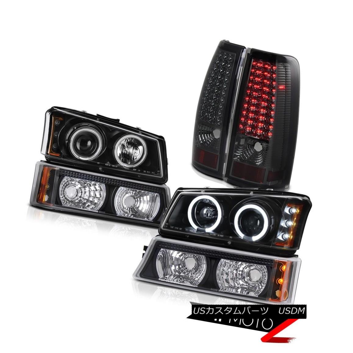 テールライト Fluorescence Halo Headlight Bumper Signal LED Tail Lamp 03 04 05 06 Silverado SS 蛍光ハローヘッドライトバンパーシグナルLEDテールランプ03 04 05 06シルバラードSS 【並行輸入品】|カスタムパーツ WORLD倉庫