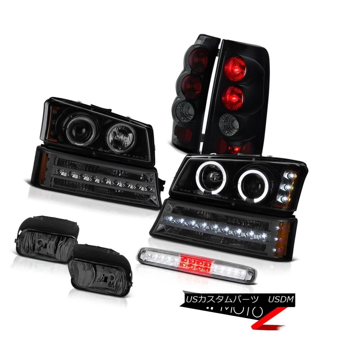 テールライト 03-06 Silverado 1500 Fog Lamps 3RD Brake Lamp Bumper Light Headlights Taillights 03-06 Silverado 1500フォグランプ3RDブレーキランプバンパーライトヘッドライトテールライト 【並行輸入品】