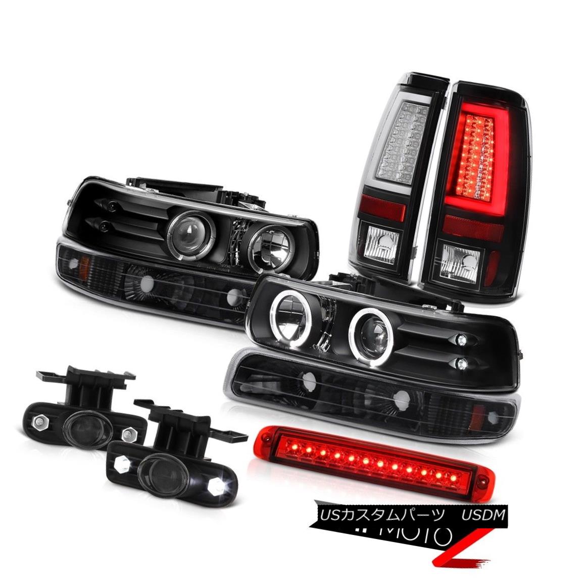 テールライト 99-02 Silverado 4.3L Taillights Roof Brake Lamp Foglights Signal Headlights LED 99-02 Silverado 4.3L灯台ルーフブレーキランプフォグライト信号ヘッドライトLED 【並行輸入品】