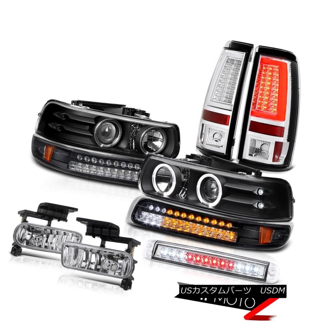 テールライト 99 00 01 02 Silverado 4.3L Taillights 3rd Brake Light Foglights Signal Headlamps 99 00 01 02 Silverado 4.3Lターンライト第3ブレーキライトフォグライトシグナルヘッドランプ 【並行輸入品】 75,444円