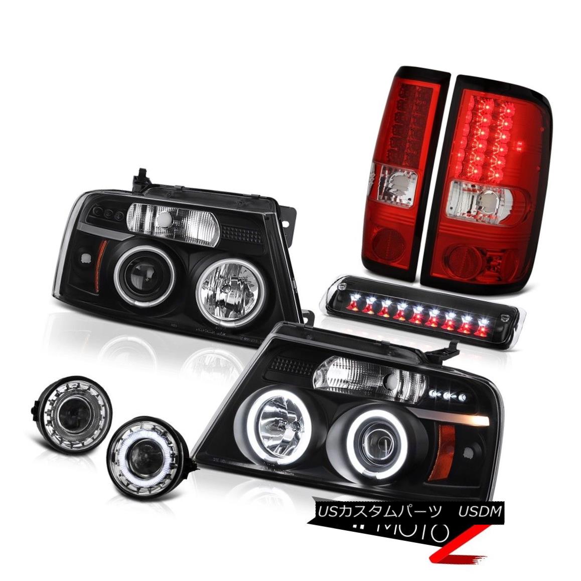 テールライト 2006-2008 Ford F150 XL Fog Lamps Roof Cargo Lamp Headlamps Rear Brake Brightest 2006-2008フォードF150 XLフォグランプ屋根カーゴランプヘッドランプリアブレーキブライト 【並行輸入品】