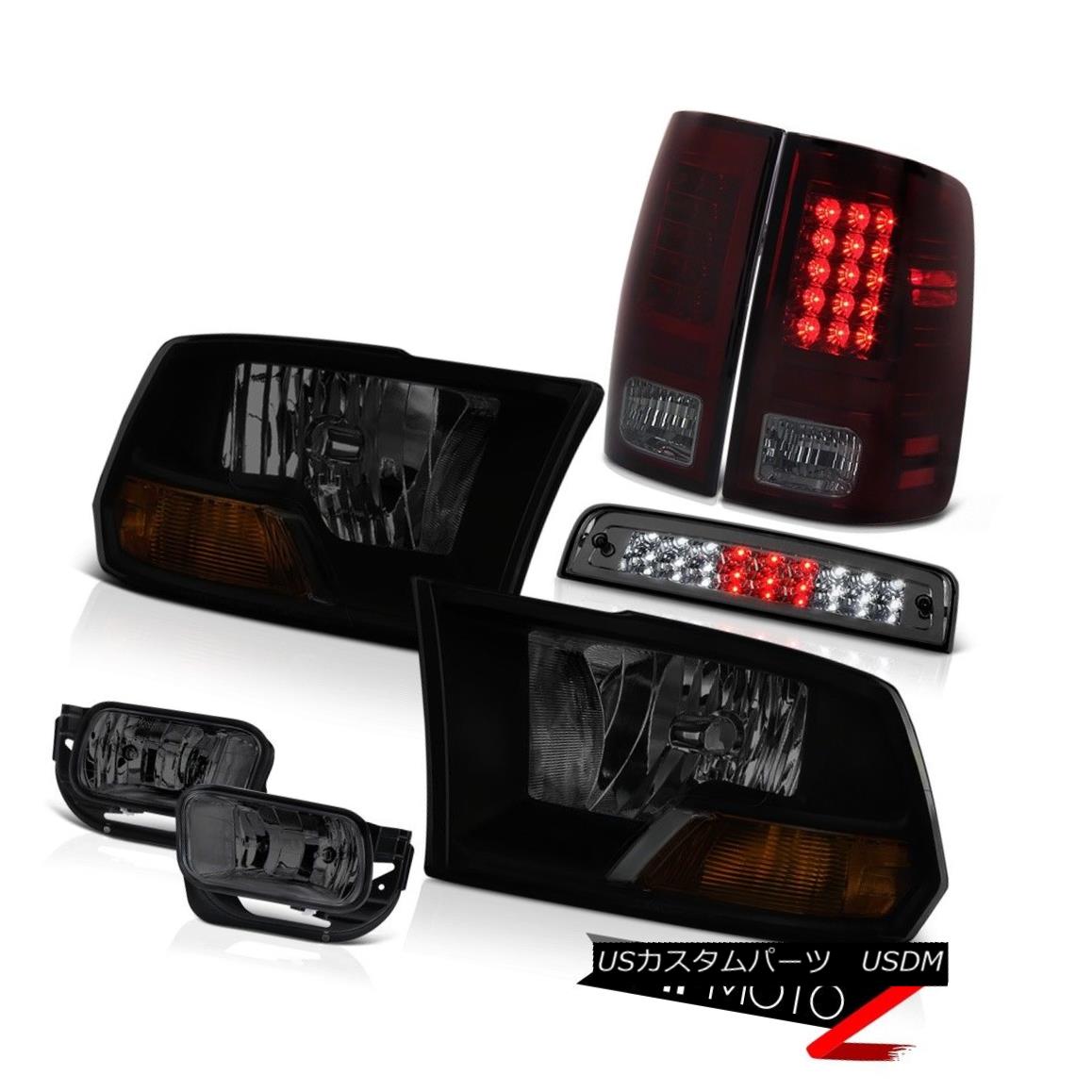 テールライト 2010-2018 Dodge Ram 3500 SLT Fog Lights High Stop Lamp Tail Headlights OE Style 2010-2018 Dodge Ram 3500 SLTフォグライトハイストップランプテールヘッドライトOEスタイル 【並行輸入品】