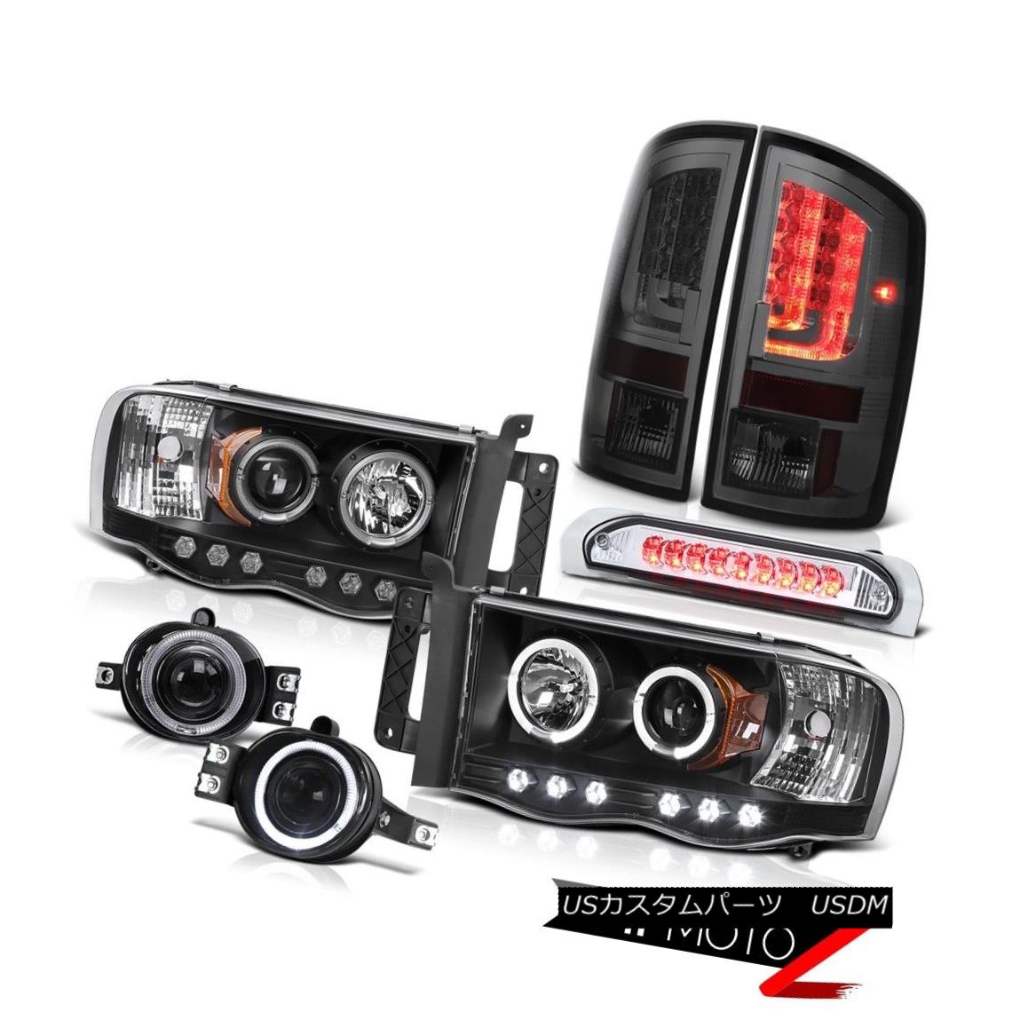 テールライト 2002-2005 Dodge Ram 1500 5.7L Tail Lights Headlights Foglamps Roof Cargo Lamp 2002-2005 Dodge Ram 1500 5.7Lテールライトヘッドライトフォグランプ屋根カーゴランプ 【並行輸入品】
