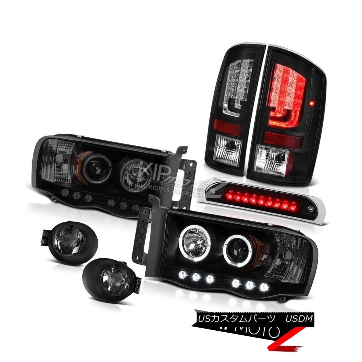 テールライト 02-05 Dodge Ram 1500 1500 4.7L Taillamps Fog Lights Third Brake Light Headlights 02-05ダッジラム1500 1500 4.7Lタイルランプフォグライト第3ブレーキライトヘッドライト 【並行輸入品】