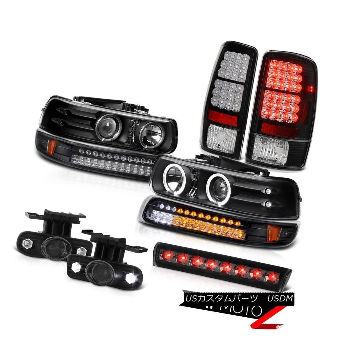 テールライト 00-06 Chevy Tahoe LT Smokey 3rd brake lamp fog lamps tail signal Light Headlamps 00-06シボレータホLTスモーキー第3ブレーキランプフォグランプテールシグナルライトヘッドランプ 【並行輸入品】
