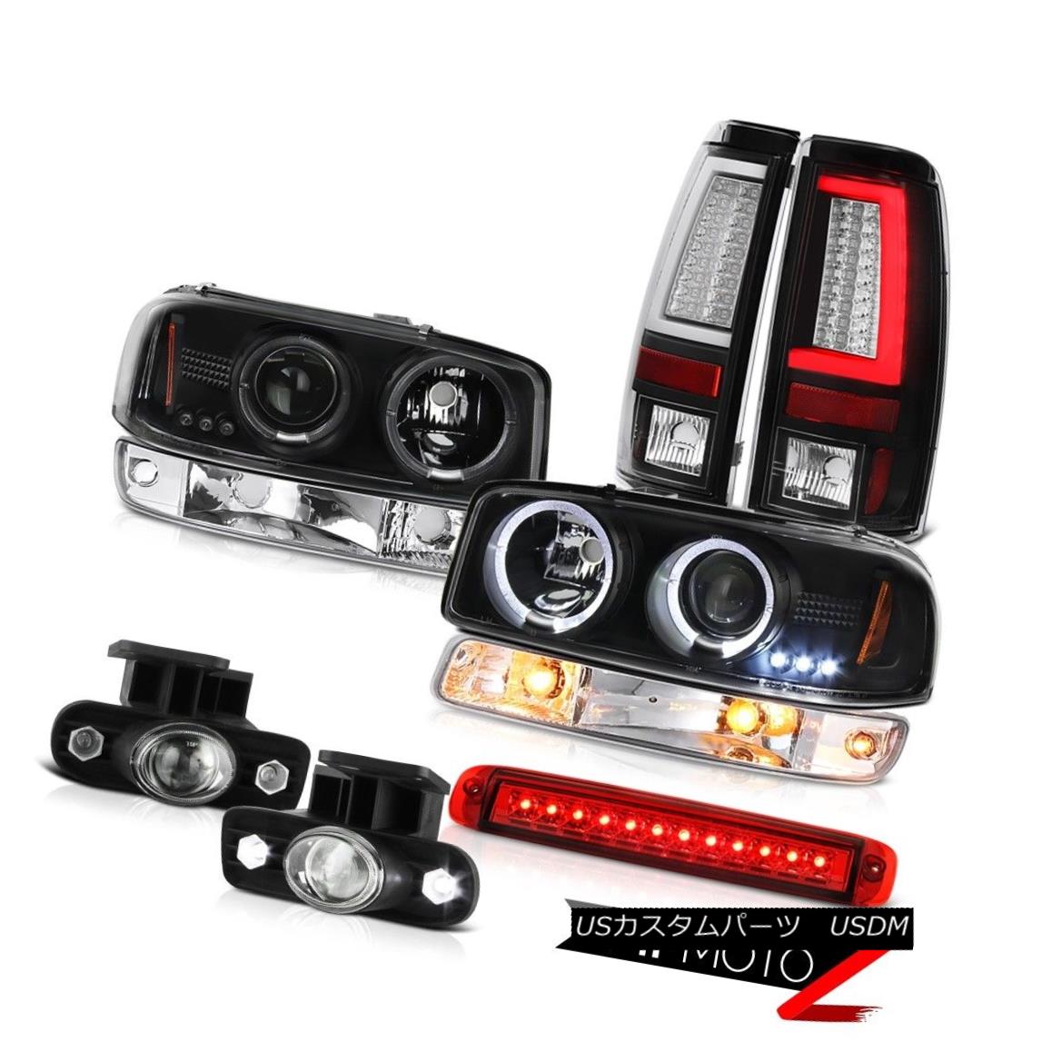テールライト 99-02 Sierra SL Taillamps Red 3RD Brake Lamp Bumper Light Foglamps Headlamps LED 99-02 Sierra SL Taillamps赤3RDブレーキランプバンパーライトフォグランプヘッドランプLED 【並行輸入品】