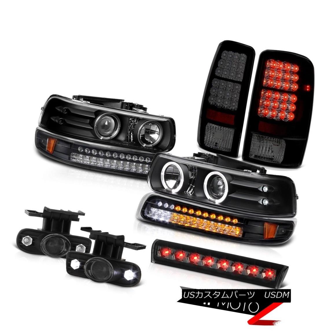 テールライト 2000-2006 Tahoe LT Headlights parking light taillamps fog lamps roof brake lamp 2000-2006タホLTヘッドライトパーキングライトテールランプフォグランプ屋根ブレーキランプ 【並行輸入品】