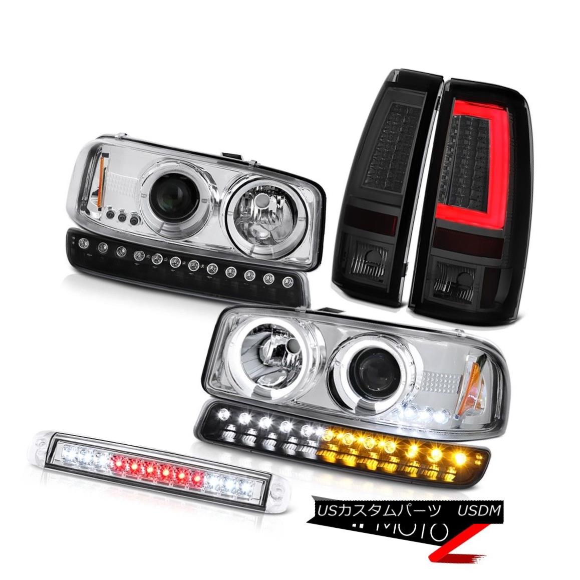 テールライト 99-06 GMC Sierra Taillights Roof Cab Lamp Matte Black Bumper Headlamps Tron Tube 99-06 GMC Sierra灯台ルーフキャブ灯マットブラックバンパーヘッドランプトロンチューブ 【並行輸入品】|カスタムパーツ WORLD倉庫