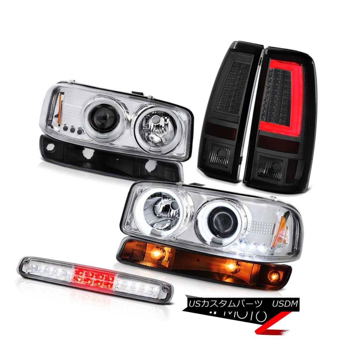 テールライト 99-06 Sierra SLE Tail Brake Lamps High Stop Lamp Bumper CCFL Headlamps Neon Tube 99-06シエラSLEテールブレーキランプハイストップランプバンパーCCFLヘッドランプネオンチューブ 【並行輸入品】