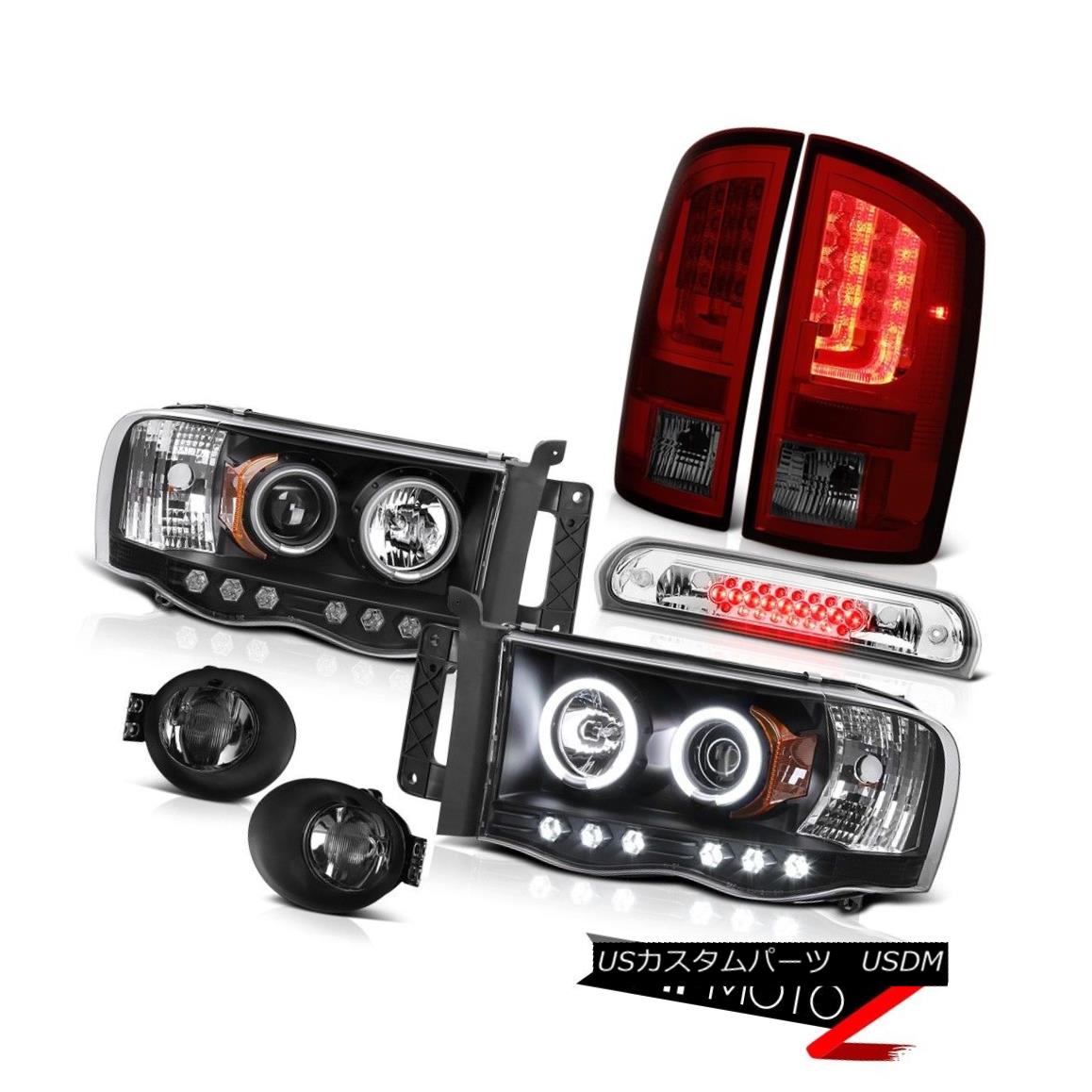 テールライト 02-05 Dodge Ram 1500 2500 5.7L Tail Lights Fog Headlights Roof Brake Lamp LED 02-05 Dodge Ram 1500 2500 5.7LテールライトフォグヘッドライトルーフブレーキランプLED 【並行輸入品】|カスタムパーツ WORLD倉庫