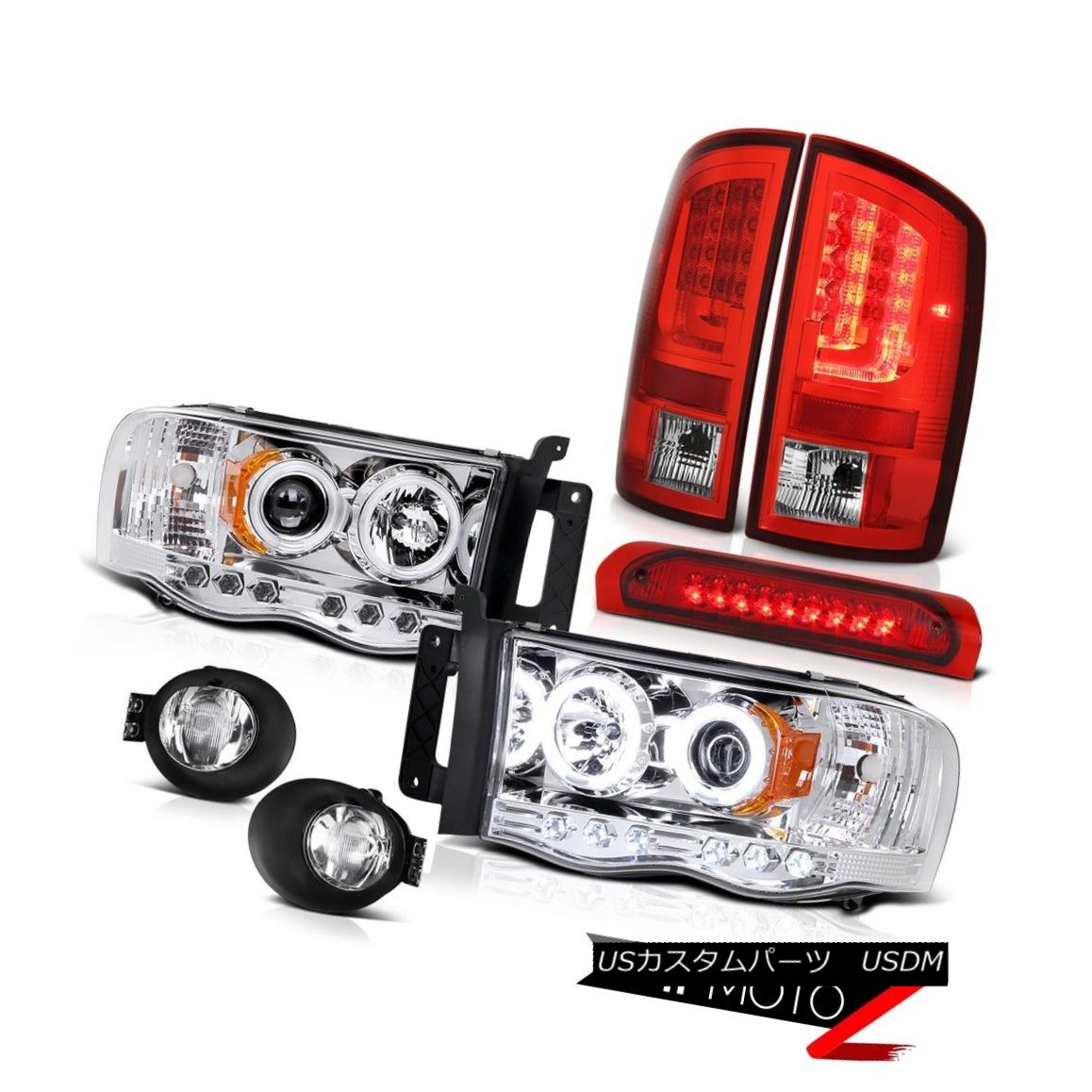テールライト 2002-2005 Dodge Ram 1500 ST Tail Lights Fog Headlamps Third Brake Light NeweST 2002-2005 Dodge Ram 1500 STテールライトフォグヘッドランプ第3ブレーキライトNeweST 【並行輸入品】｜カスタムパーツ WORLD倉庫