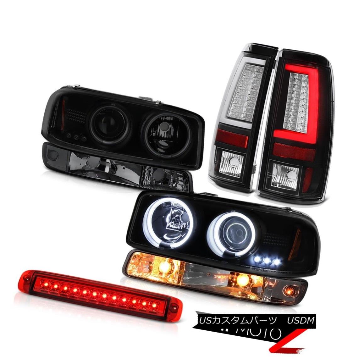 テールライト 99-06 Sierra SLT Taillamps Roof Cab Lamp Bumper CCFL Headlights Frosty Neon Tube 99-06 Sierra SLT TaillampsルーフキャブランプバンパーCCFLヘッドライトフロスティネオンチューブ 【並行輸入品】