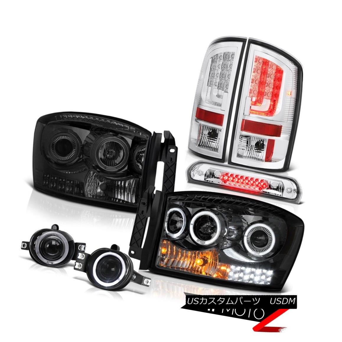 テールライト 2006 Ram 5.9L Rear Brake Lamps Projector Headlights Fog Third Lamp LED Projector 2006 Ram 5.9Lリアブレーキランププロジェクターヘッドライトフォグ第3ランプLEDプロジェクター 【並行輸入品】