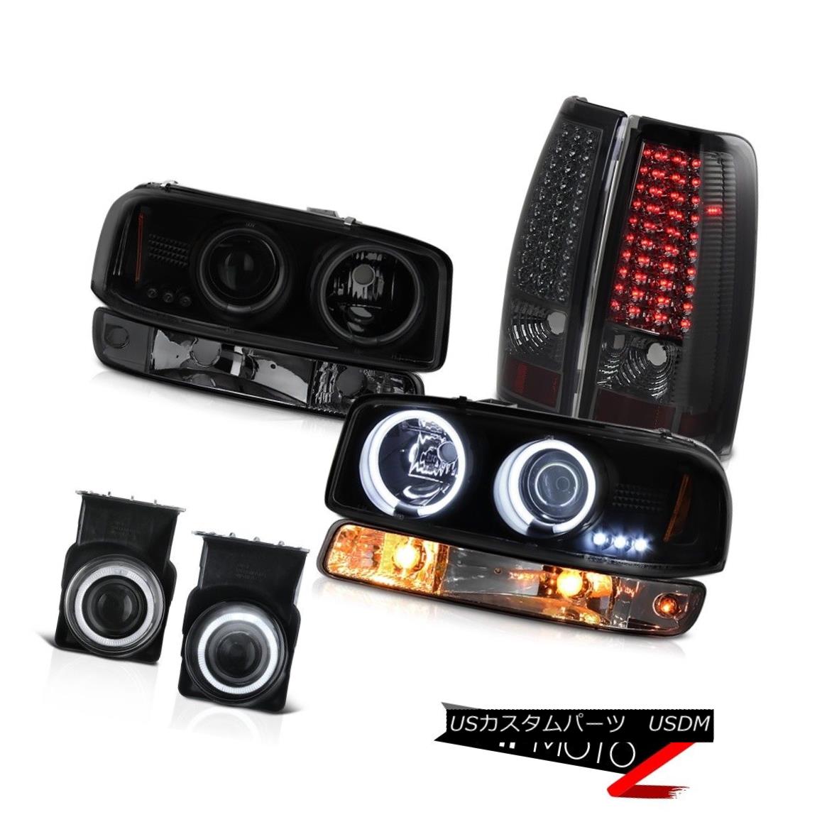 テールライト 2003-2006 Sierra C3 Euro chrome fog lights tail lamps bumper lamp ccfl headlamps 2003-2006シエラC3ユーロクロームフォグライトテールランプバンパーランプccflヘッドライト 【並行輸入品】