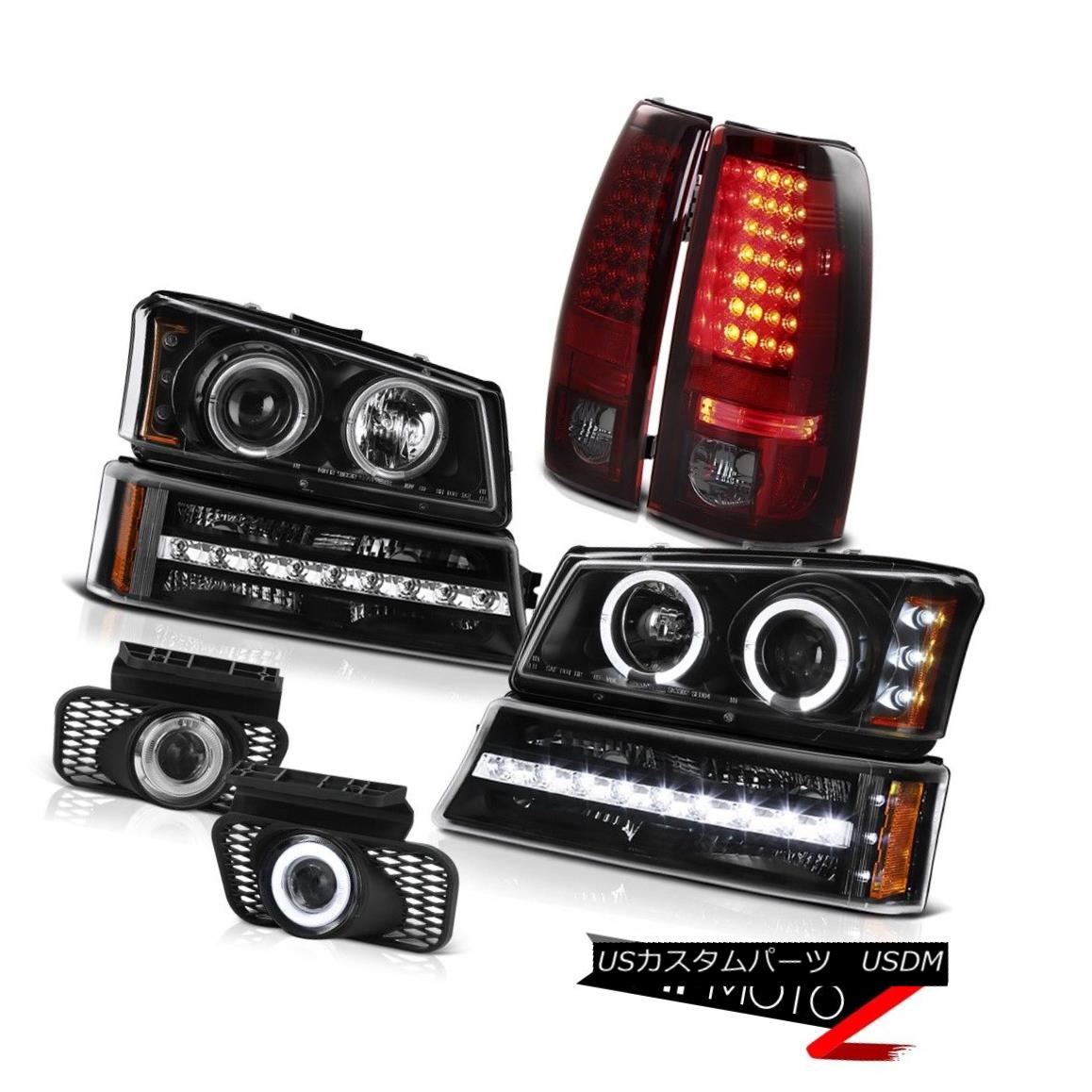 テールライト 03 04 05 06 Silverado 3500HD Fog lights taillights signal light headlamps LED 03 04 05 06シルバラード3500HDフォグランプ信号灯ヘッドライトLED 【並行輸入品】
