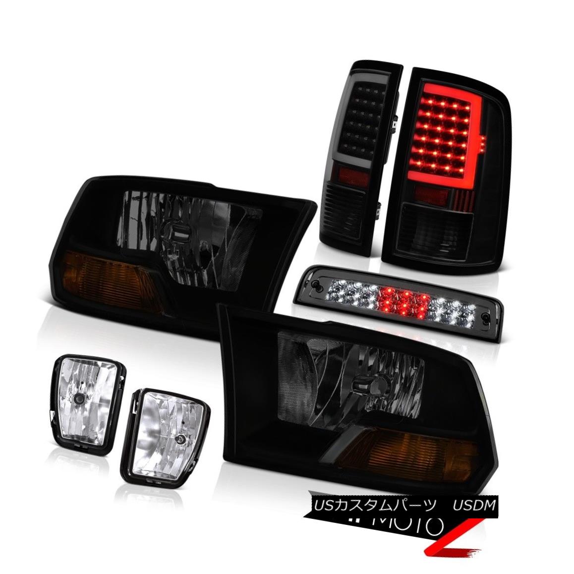 テールライト 13-18 RAM 1500 Tail Lamp Brake Light Chrome Fog Factory Style Headlight SET PAIR 13-18 RAM 1500テールランプブレーキライトクロムフォグ工場スタイルヘッドライトSET PAIR 【並行輸入品】|カスタムパーツ WORLD倉庫