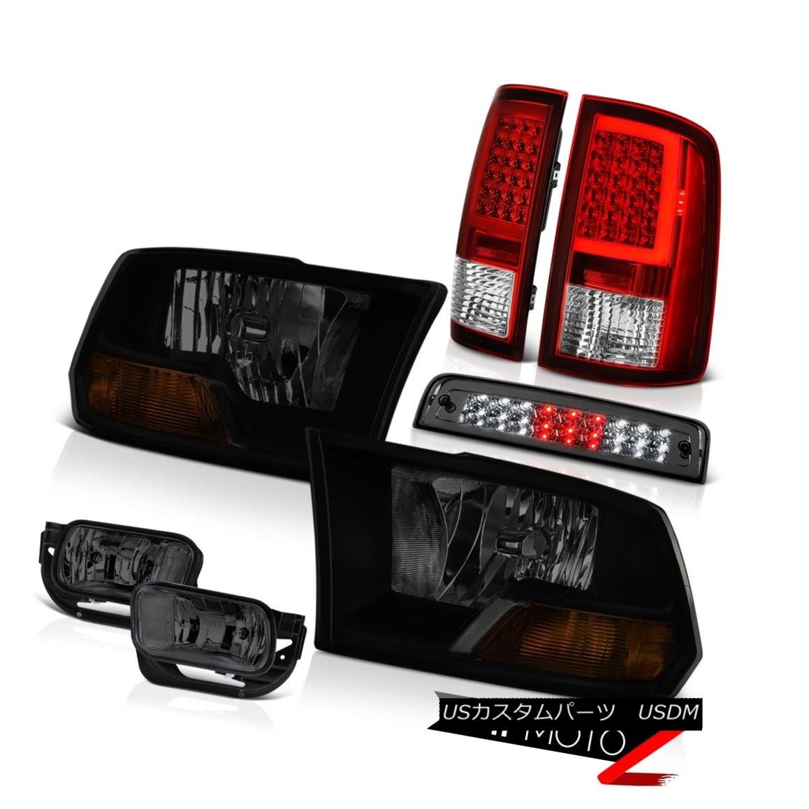テールライト 09-18 Dodge RAM 2500 Tail Light Fog Brake Factory Style Head Lamp Replacement 09-18ダッジRAM 2500テールライトフォグブレーキ工場スタイルヘッドランプの交換 【並行輸入品】