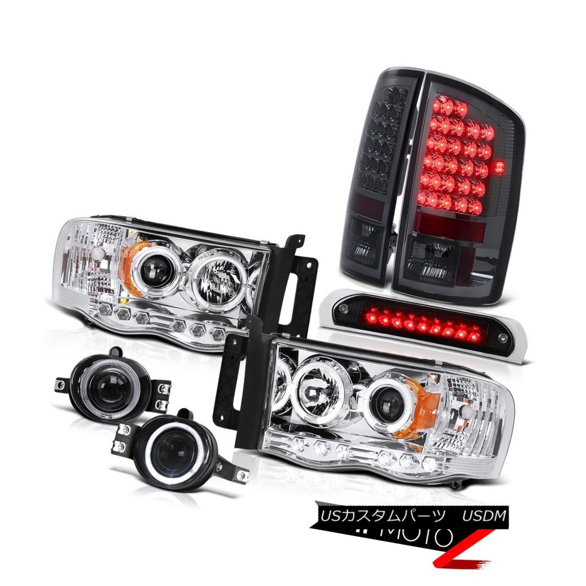 テールライト LED Headlamps Smoke L.E.D Tail Lights Chrome Fog Black 3rd Brake 02 04 05 Ram V8 LEDヘッドランプスモークL.E.Dテールライトクロムフォグブラック3rdブレーキ02 04 05ラムV8 【並行輸入品】