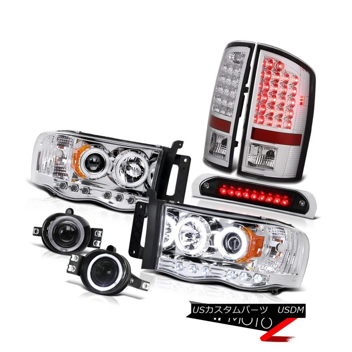 テールライト Halo Angel Eye Headlight LED Tail Light Projector Fog Roof Stop 02-05 Ram SRT-10 ハローエンジェルアイヘッドライトLEDテールライトプロジェクターフォグルーフストップ02-05 Ram SRT-10 【並行輸入品】