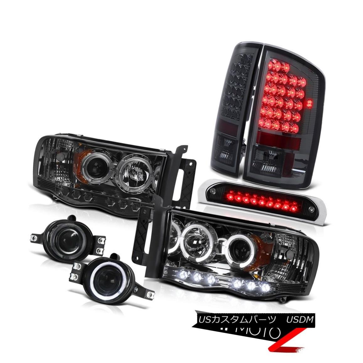 テールライト Tinted Headlights LED Taillights Foglamps Roof Brake Cargo 02-05 Ram TurboDiesel TintedヘッドライトLEDテールライトフォグランプ屋根ブレーキカーゴ02-05 Ram Turbo Diesel 【並行輸入品】