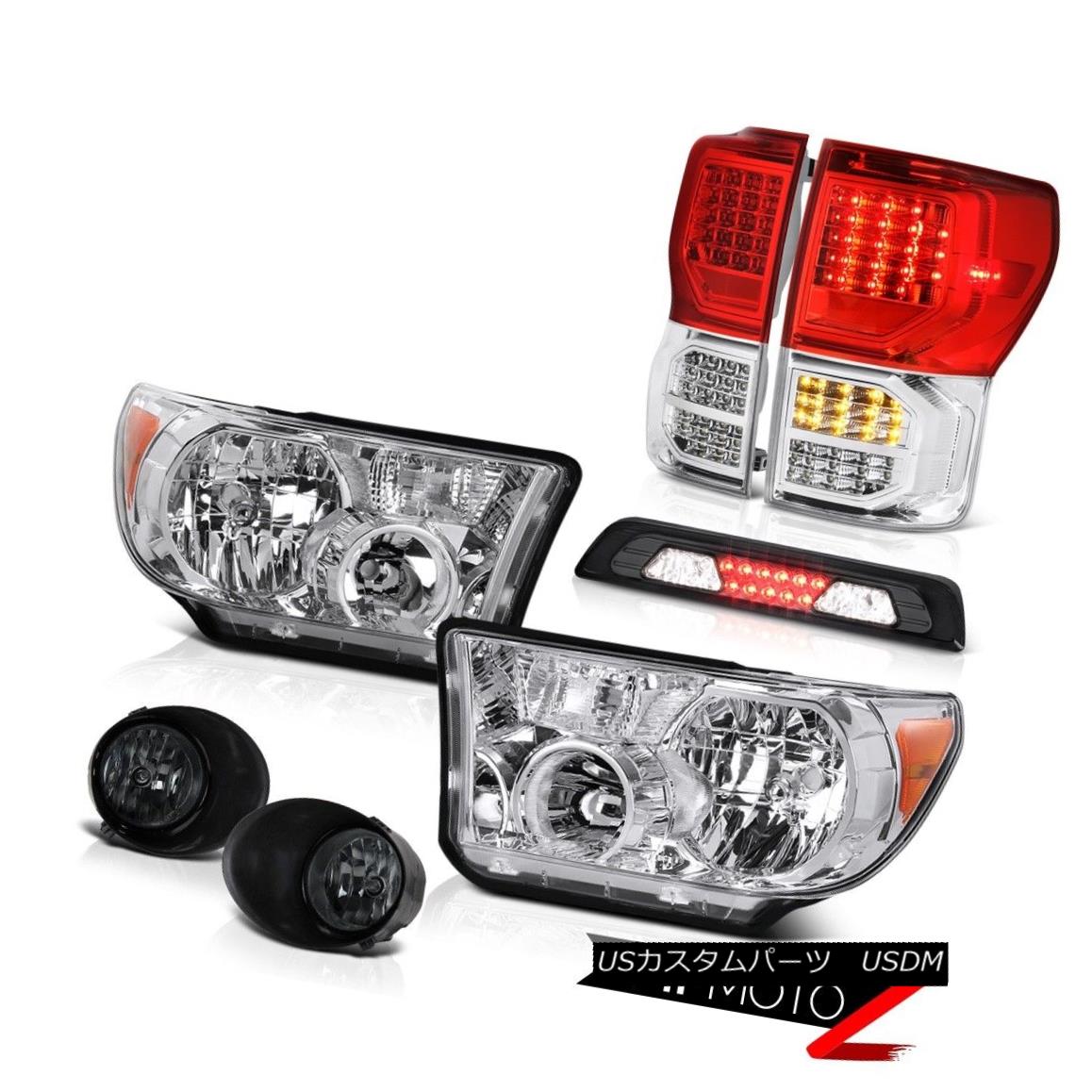 テールライト 2007-2013 Toyota Tundra SR5 Tail Lights Headlamps Fog Roof Cab Light \