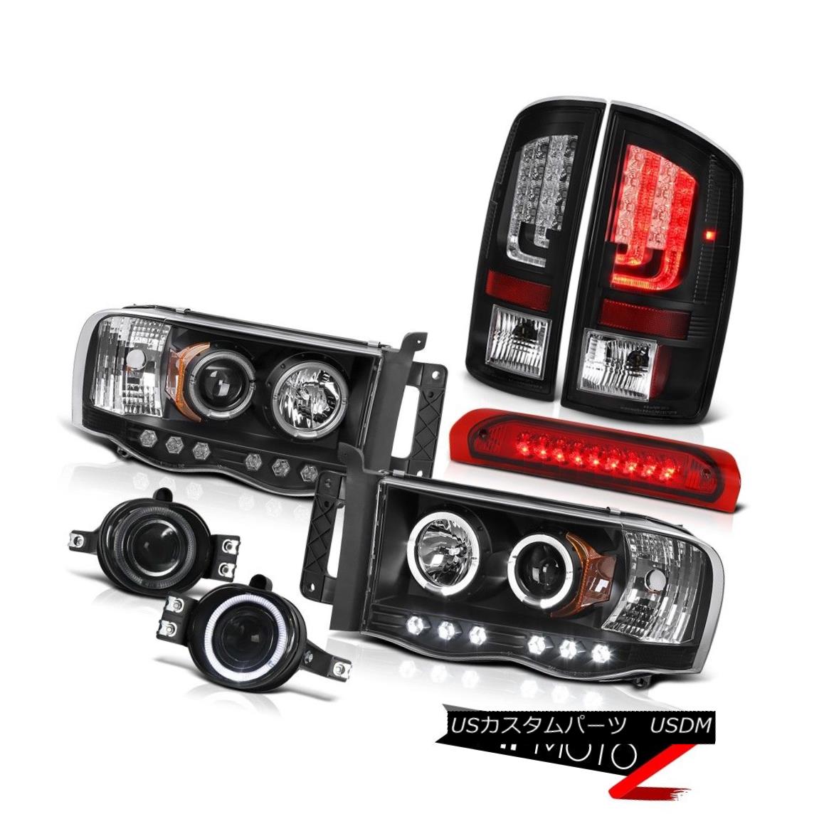 テールライト 02-05 Dodge Ram 1500 2500 ST Taillamps Headlamps Foglamps High STop Light LED 02-05 Dodge Ram 1500 2500 STタイヤランプヘッドランプFoglamps High STop Light LED 【並行輸入品】