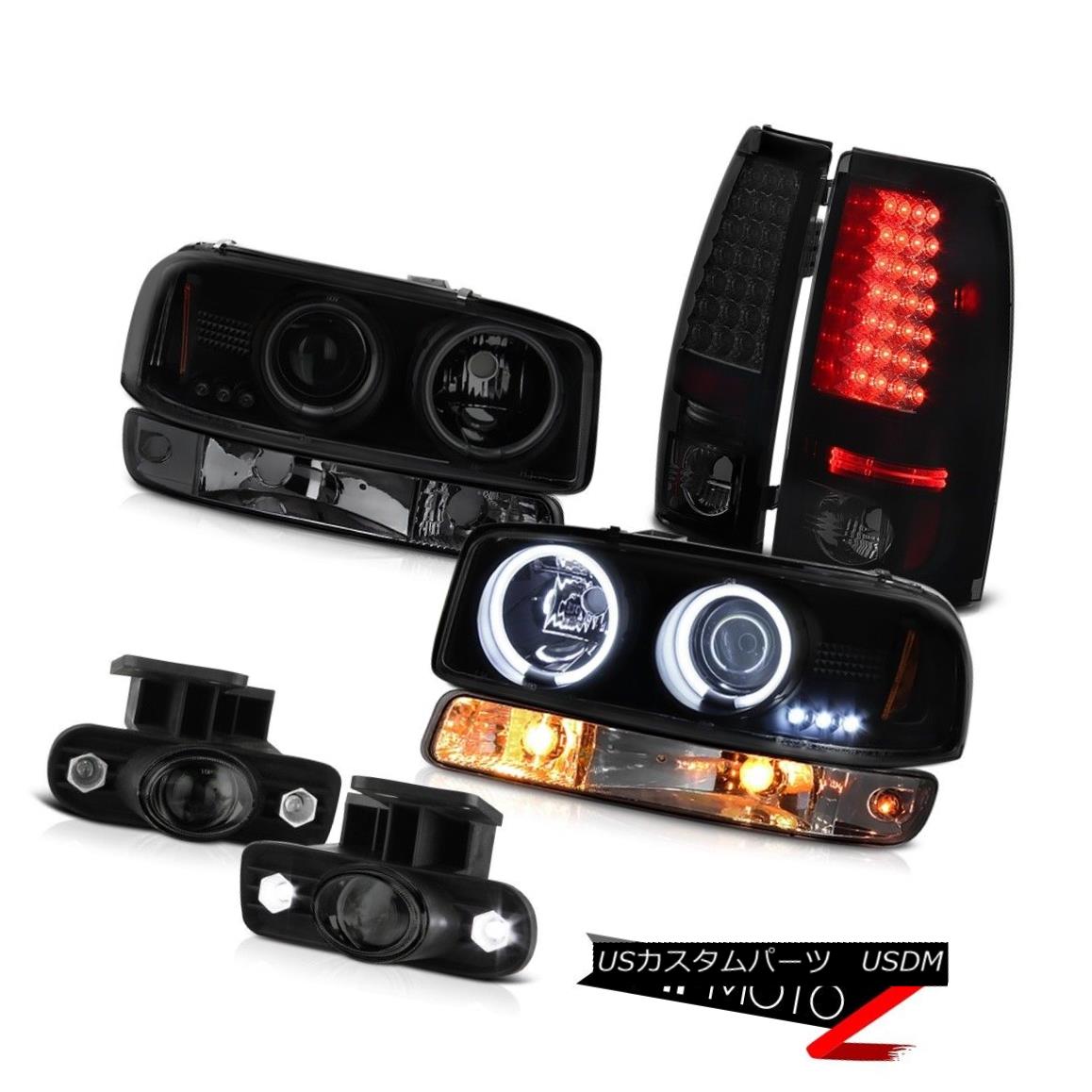 テールライト 99-02 Sierra WT Foglamps smoke tinted smd taillamps signal lamp ccfl headlights 99-02 Sierra WT Foglamps煙がかったsmdテールランプ信号灯ccflヘッドライト 【並行輸入品】